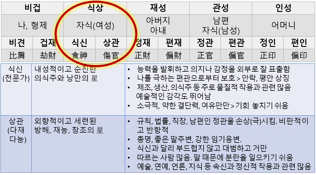 셀프사주 교재 그림